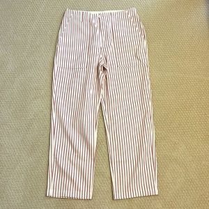 Brixton Vancouver Pant - NEW WITH TAGS Women's size 30 red striped NWT